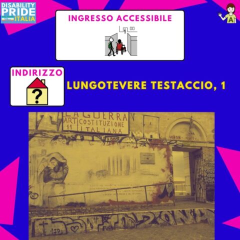 Evento in CAA - ingresso accessibile Evento in CAA - ingresso accessibile